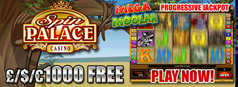 Spin Palace Casino :: Mega Moolah Jackpot :: PLAY NOW!