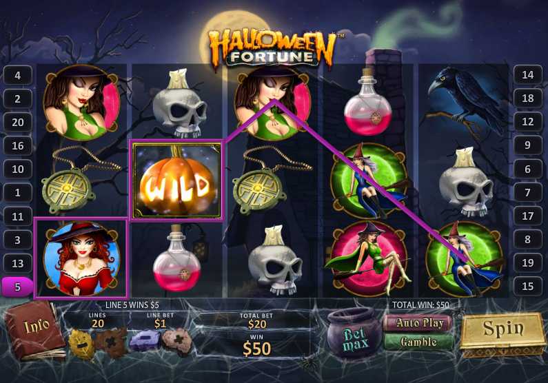 EUROPA CASINO :: NEW video slot - Halloween Fortune :: PLAY NOW!