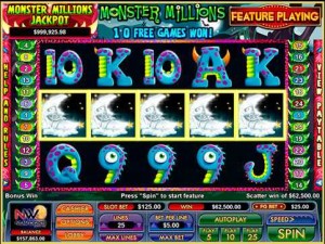 LUCKY CLUB CASINO :: Monster Millions video slot - PLAY NOW!