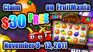 Claim $30 FREE on FruitMania