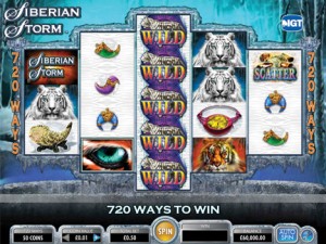 Virgin Casino :: Siberian Storm - NEW IGT Slot Game :: PLAY NOW!