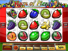Treasure Mile Casino :: Horn of Plenty fruit machine - PLAY NOW!