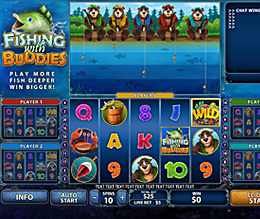 Windows Casino :: Fishing with Buddies slot game - PLAY NOW!