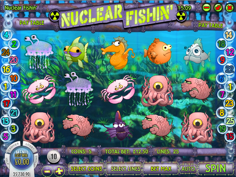 21Grand Casino :: Nuclear Fishing slot game - PLAY NOW!