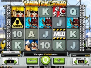Mr. Green Casino :: Demolition Squad - NEW video slot :: PLAY NOW!