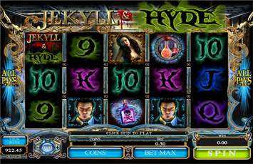 Roxy Palace Casino :: Jekyll and Hyde - New Flash Slot Game :: PLAY NOW!