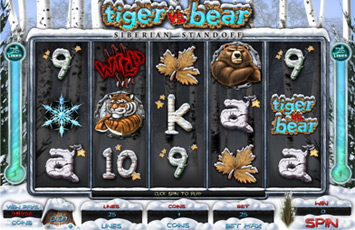 Roxy Palace Casino :: NEW Slot Game - Tiger vs Bear :: PLAY NOW!