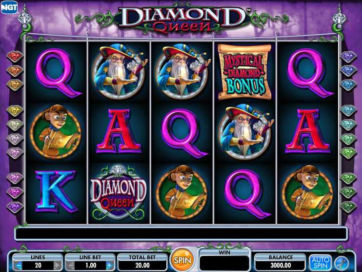 Mr. Green Casino :: Diamond Queen video slot - PLAY NOW!