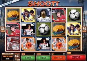Platinum Play Casino :: SHOOT! video slot