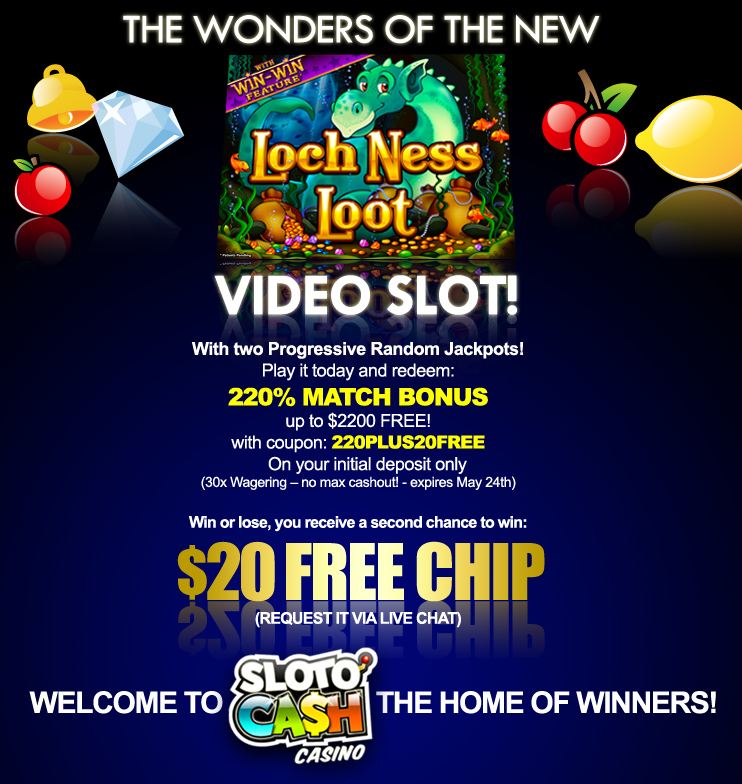 Sloto' Cash Casino - US Players Welcome!