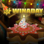 Win A Day Casino 4th Birthday Casino Bonuses