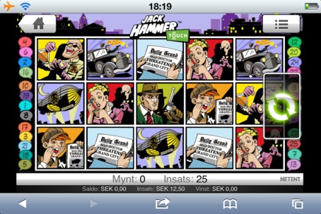 Vera & John Casino :: Jack Hammer mobile slot game - PLAY NOW!