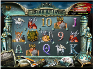 PARTY CASINO :: Ride of the Valkyries slot game - PLAY NOW!