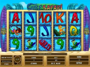 Crazy Vegas Casino :: Surf Safari video slot - PLAY NOW!