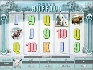 Red Flush Casino :: White Buffalo video slot - PLAY NOW!