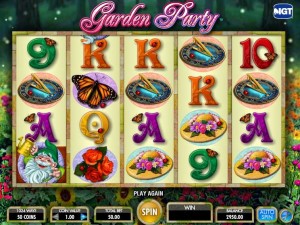 Vera&John Casino :: Garden Party video slot - PLAY NOW!