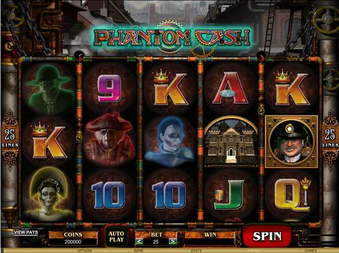 RED FLUSH CASINO :: Phantom Cash video slot - PLAY NOW!