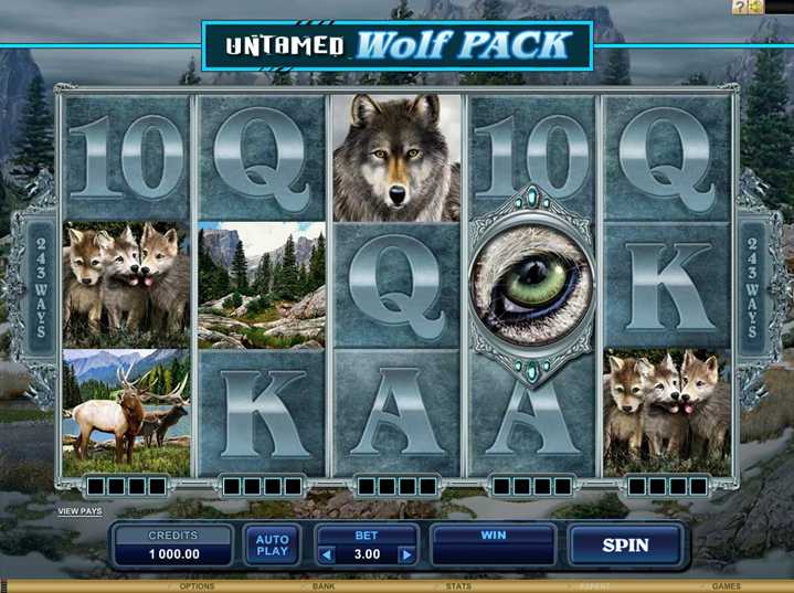 All Slots Casino :: Untamed-Wolf Pack video slot - PLAY NOW!