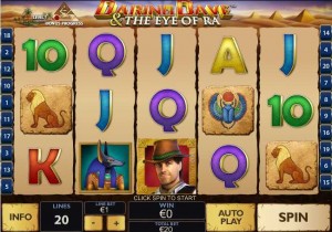 WINNER CASINO :: Daring Dave and the Eye of Ra slot game - PLAY NOW!