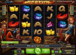 RedBet Casino :: Wild Rockets video slot - PLAY NOW!
