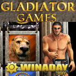 WinADay's New Gladiator Games Slot w Bonus Game