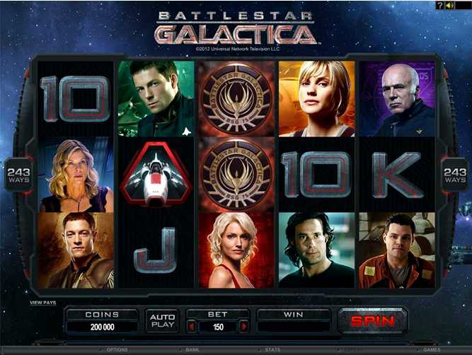 Red Flush Casino :: Battlestar Galactica video slot - PLAY NOW!