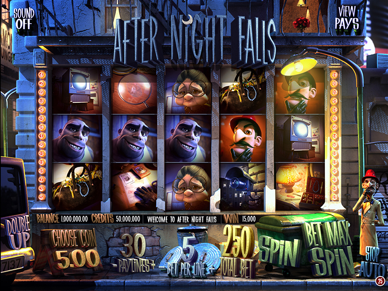 Mr. Green Casino :: After Night Falls 3D slot game - PLAY NOW!