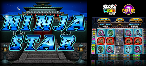 Sloto' Cash Casino :: Ninja Star slot game - PLAY NOW!