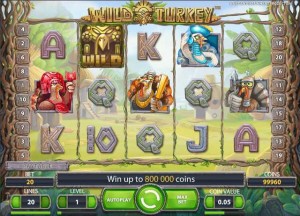 ComeOn Casino :: Wild Turkey video slot - PLAY NOW!
