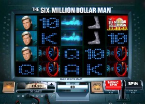 Titan Casino :: The Six Million Dollar Man slot - PLAY NOW!