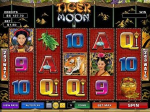 Roxy Palace Casino :: Tiger Moon video slot - PLAY NOW!