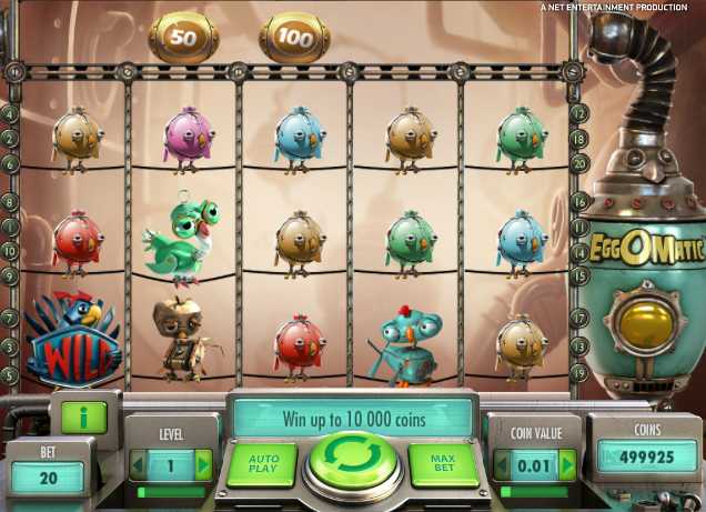 Mr.Green Casino :: EggOMatic video slot - PLAY NOW!