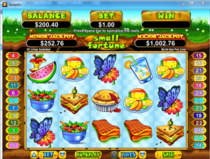 Slotastic! Casino :: Small Fortune video slot - PLAY NOW!