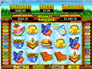 Slotastic! Casino :: Small Fortune video slot - PLAY NOW! Slotastic! Casino :: Small Fortune video slot - PLAY NOW!