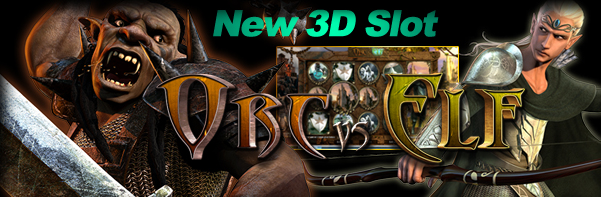 iNetBet Casino :: Orc vs Elf 3D slot game - PLAY NOW!