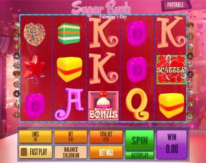 Black Diamond Casino :: Sugar Rush Valentine's Day slot - PLAY NOW!