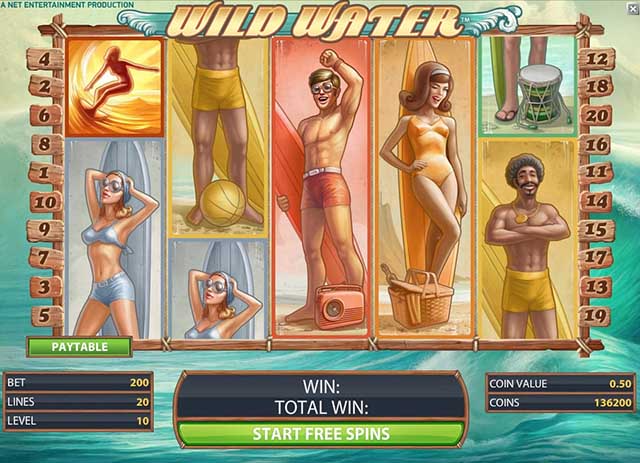 Tropezia Palace Casino :: Wild Water™ video slot - PLAY NOW!