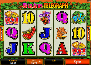 Crazy Vegas Mobile Casino :: Bush Telegraph mobile slot game - PLAY NOW!