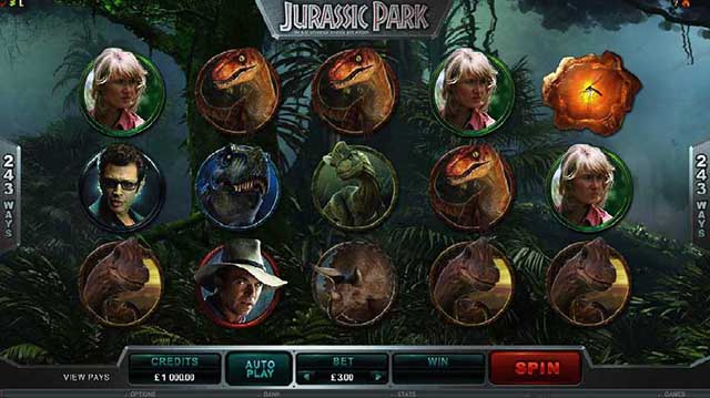 All Slots Casino :: Jurassic Park™ online slot - PLAY NOW!
