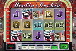 reasure Mile Casino :: Reelin' & Rockin' slot - PLAY NOW! (US Players Welcome!)