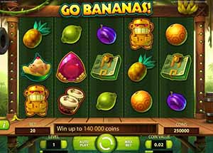 Mr Green Casino :: Go Bananas! video slot - PLAY NOW!