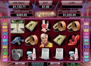 Uptown Aces Casino :: High Fashion slot - PLAY NOW!