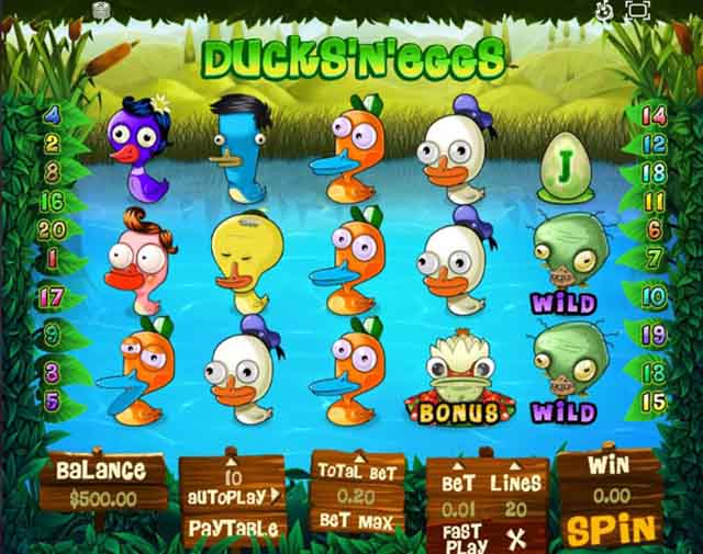 RICH CASINO :: Ducks'n'Eggs slot - PLAY NOW!