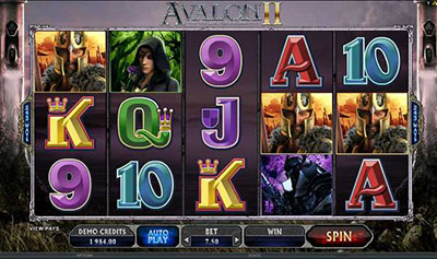 ONLINE SLOT :: Avalon II: The Quest for the Grail - PLAY NOW!
