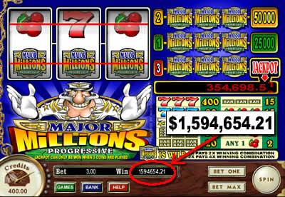 Tony's Winning Screen!